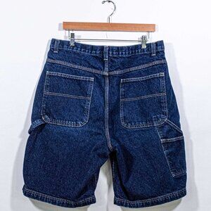 Aeropostale Carpenter Jean Shorts Jorts Baggy 38 VTG Y2K Streetwear Skate